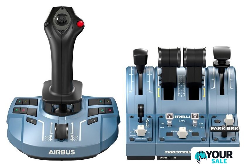 Оборудование для авиасимов Thrustmaster TCA Captain Pack X Airbus Edition - Изображение №3 — Интернет-магазин Your Sale