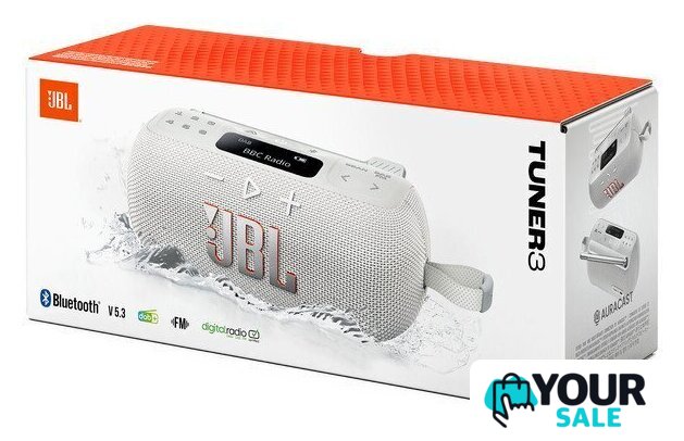 Радиоприемник JBL Tuner 3 (белый) - Изображение №7 — Интернет-магазин Your Sale