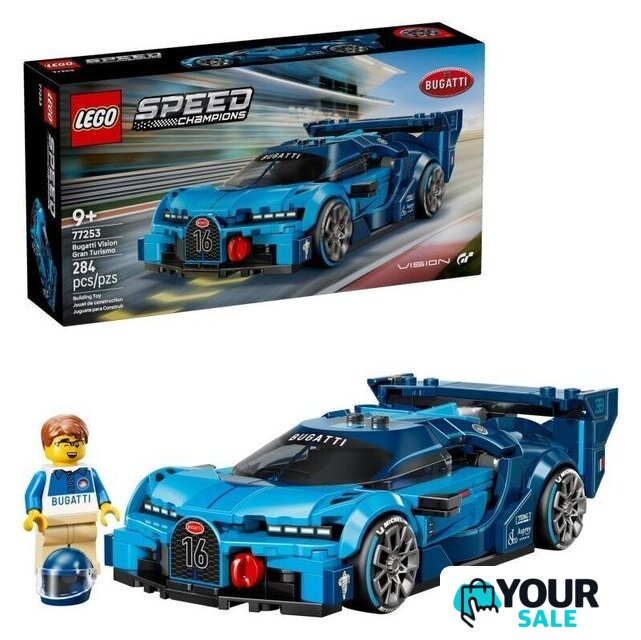 Конструктор LEGO 77253 Speed Champions Спорткар Bugatti Vision GT Hyper - Изображение №1 — Интернет-магазин Your Sale