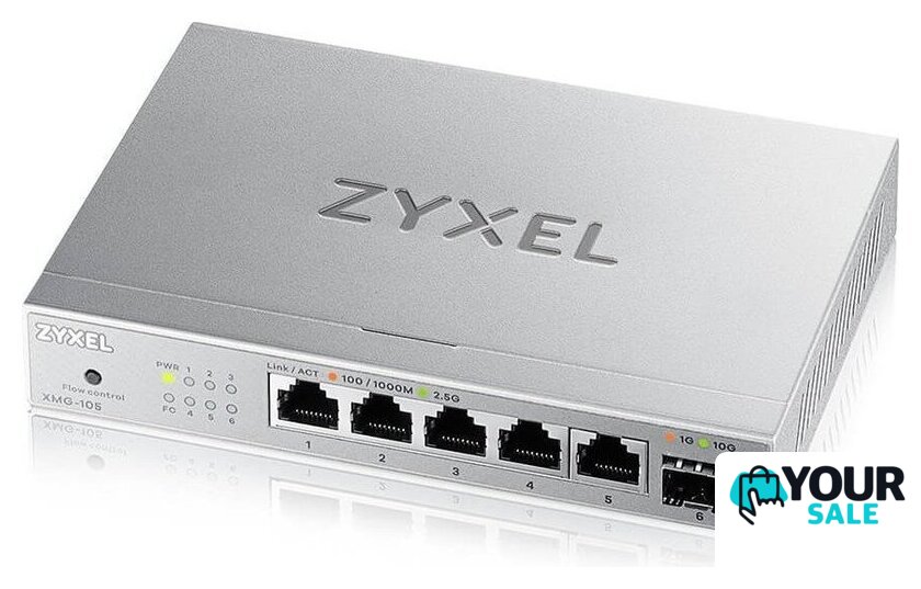 Неуправляемый коммутатор Zyxel XMG-105 - Изображение №2 — Интернет-магазин Your Sale