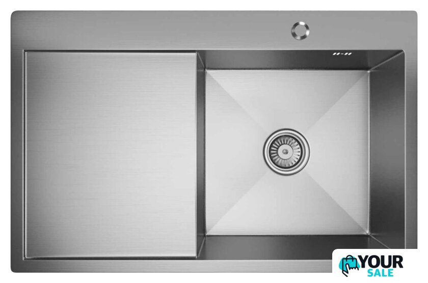 Кухонная мойка Mixline Pro 551878 правый (сатин, с сифоном) - Изображение №1 — Интернет-магазин Your Sale