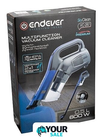 Пылесос Endever VC-287 - Изображение №6 — Интернет-магазин Your Sale