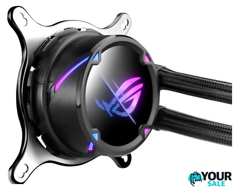 Система жидкостного охлаждения для процессора ASUS ROG Strix LC II 240 ARGB - Изображение №4 — Интернет-магазин Your Sale