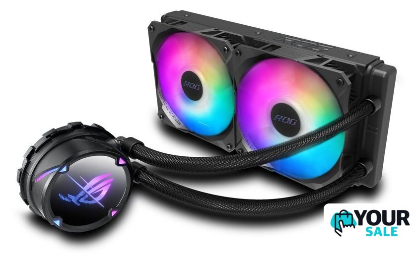 Система жидкостного охлаждения для процессора ASUS ROG Strix LC II 240 ARGB - Изображение №1 — Интернет-магазин Your Sale