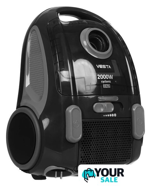 Пылесос Vesta V3U2000 (черный/серый) - Изображение №1 — Интернет-магазин Your Sale