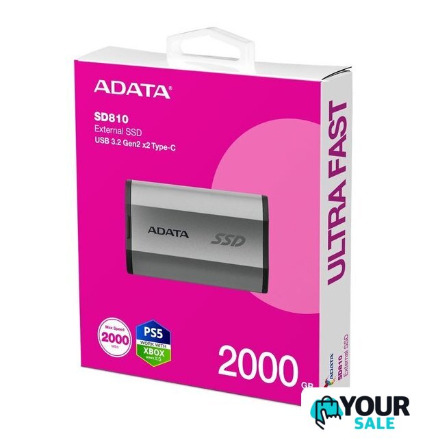 Внешний накопитель ADATA SD810 2TB SD810-2000G-CSG - Изображение №9 — Интернет-магазин Your Sale