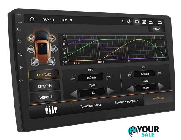 USB-магнитола ACV AD-9006DSP - Изображение №1 — Интернет-магазин Your Sale