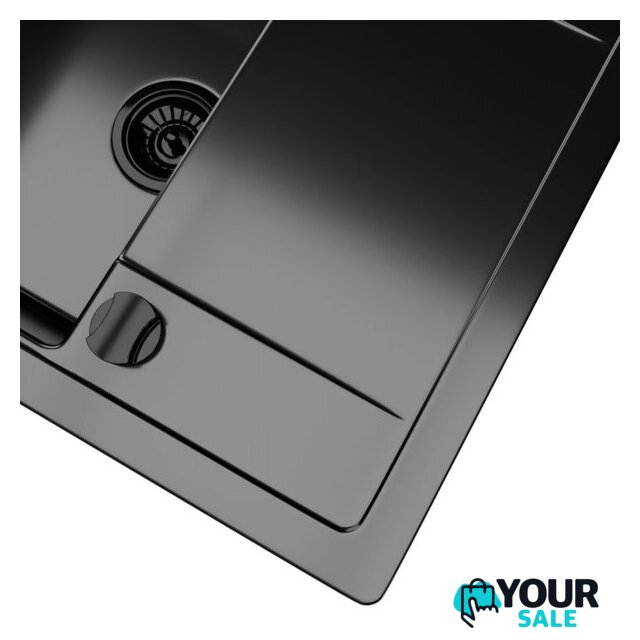 Кухонная мойка Kernau KGS Z 4557 1B1D Deep Black - Изображение №7 — Интернет-магазин Your Sale