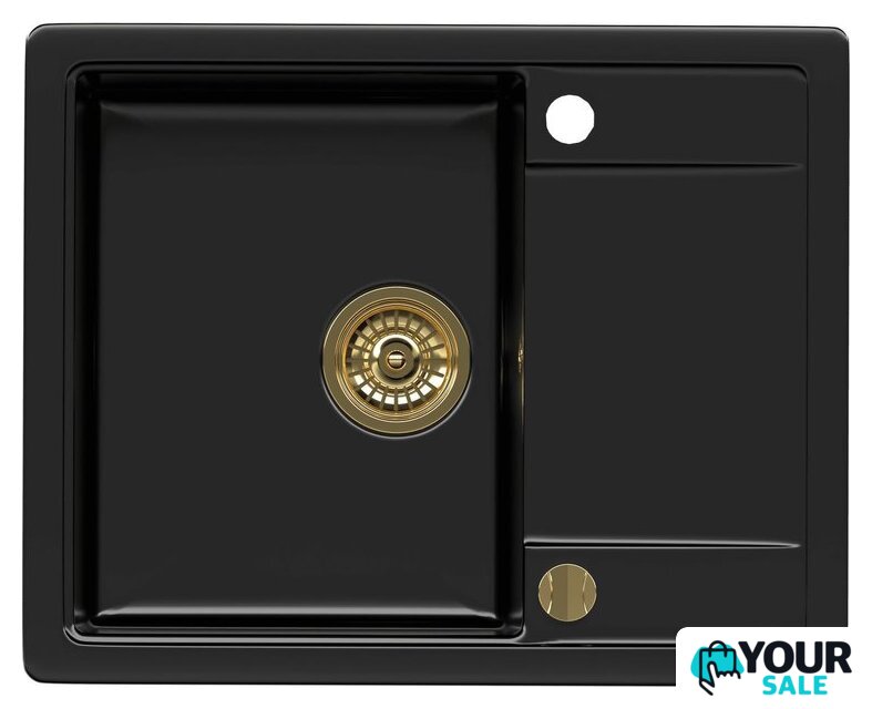 Кухонная мойка Kernau KGS Z 4557 1B1D Deep Black - Изображение №8 — Интернет-магазин Your Sale