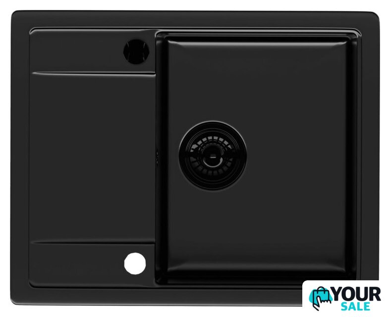 Кухонная мойка Kernau KGS Z 4557 1B1D Deep Black - Изображение №4 — Интернет-магазин Your Sale