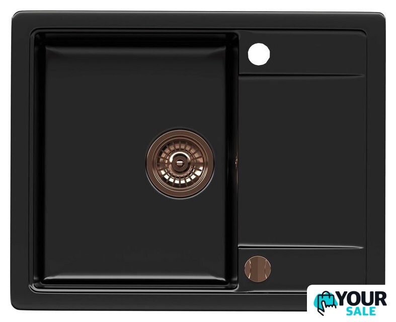 Кухонная мойка Kernau KGS Z 4557 1B1D Deep Black - Изображение №3 — Интернет-магазин Your Sale