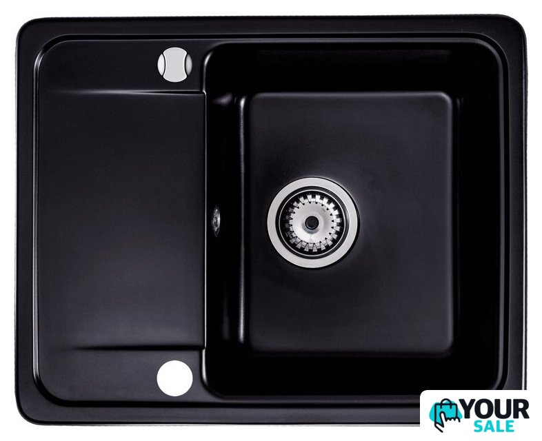 Кухонная мойка Kernau KGS Z 4557 1B1D Deep Black - Изображение №1 — Интернет-магазин Your Sale