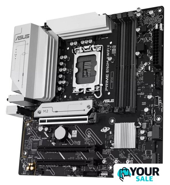 Материнская плата ASUS Prime B760M-A WiFi II - Изображение №3 — Интернет-магазин Your Sale