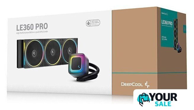Система жидкостного охлаждения для процессора DeepCool LE360 PRO R-LE360PRO-BKAMMC-G-1 - Изображение №6 — Интернет-магазин Your Sale