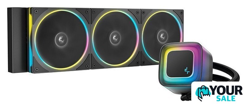 Система жидкостного охлаждения для процессора DeepCool LE360 PRO R-LE360PRO-BKAMMC-G-1 - Изображение №1 — Интернет-магазин Your Sale
