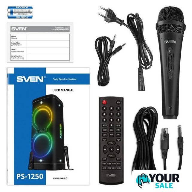 Беспроводная колонка SVEN PS-1250 - Изображение №10 — Интернет-магазин Your Sale