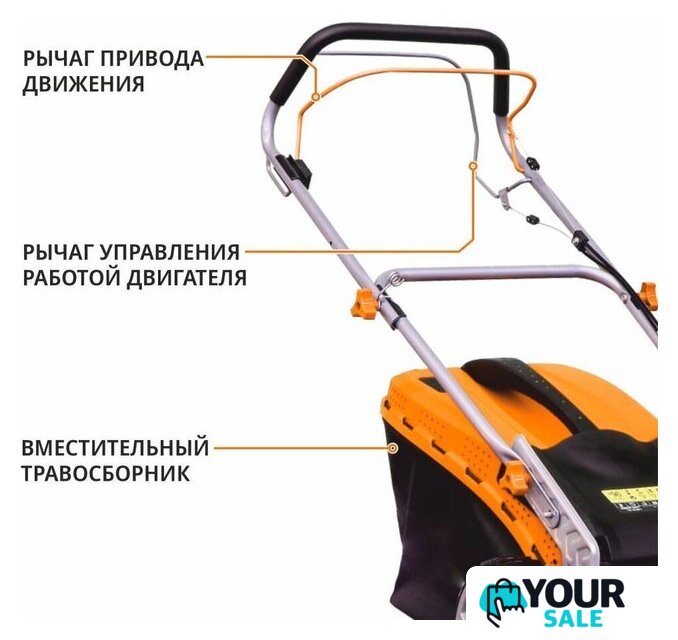 Газонокосилка MaxPiler MLM-46S - Изображение №10 — Интернет-магазин Your Sale