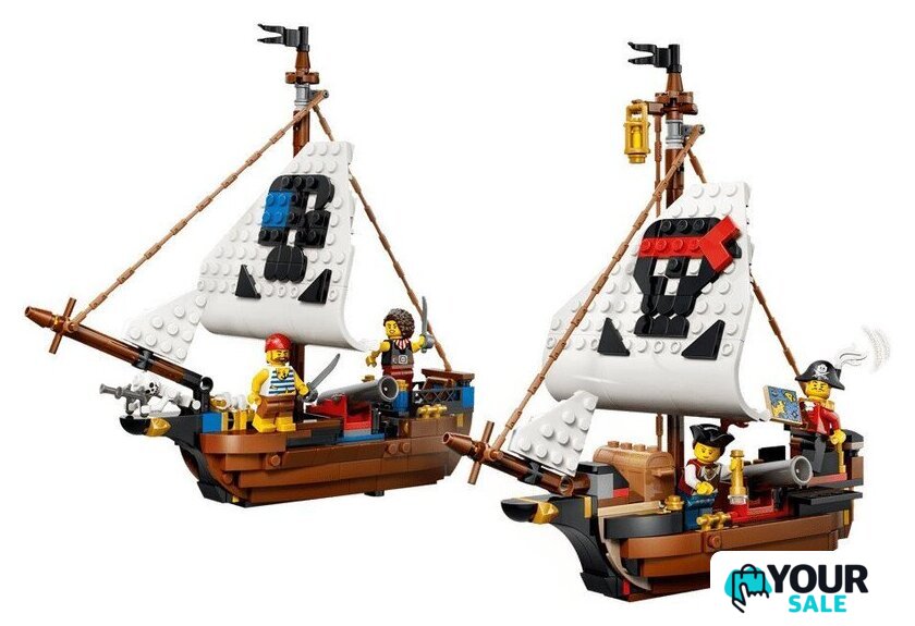 Конструктор LEGO Creator 3 в 1 31387 Легендарный пиратский корабль - Изображение №7 — Интернет-магазин Your Sale