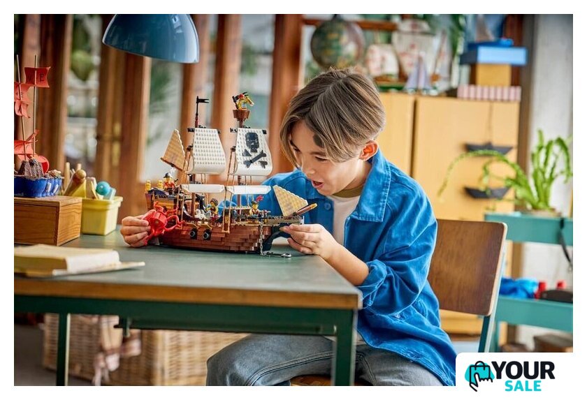 Конструктор LEGO Creator 3 в 1 31387 Легендарный пиратский корабль - Изображение №14 — Интернет-магазин Your Sale