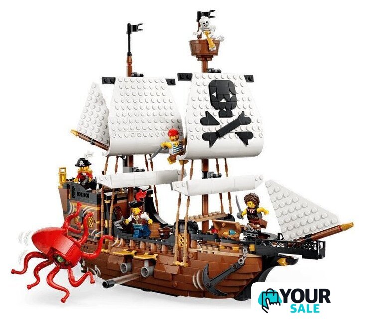 Конструктор LEGO Creator 3 в 1 31387 Легендарный пиратский корабль - Изображение №5 — Интернет-магазин Your Sale