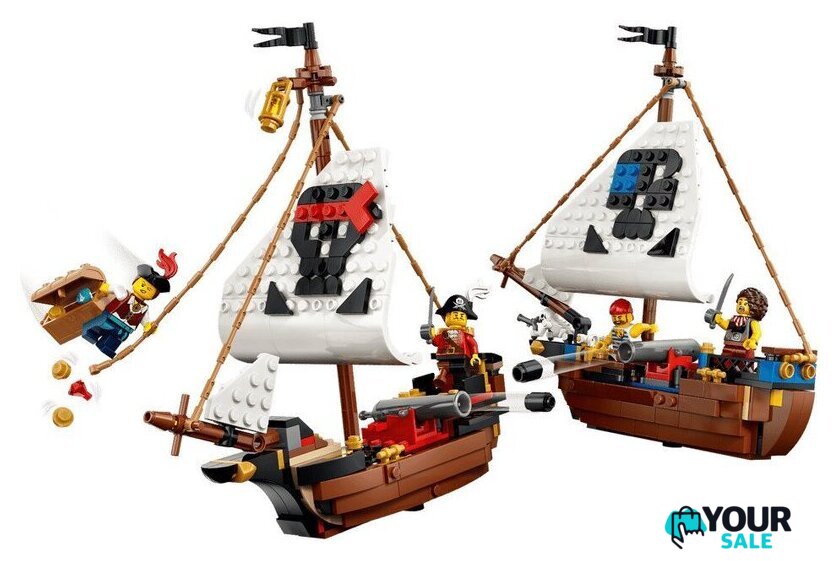 Конструктор LEGO Creator 3 в 1 31387 Легендарный пиратский корабль - Изображение №9 — Интернет-магазин Your Sale