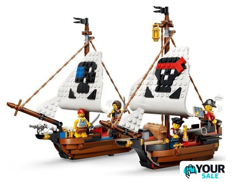 Конструктор LEGO Creator 3 в 1 31387 Легендарный пиратский корабль - Изображение №4 — Интернет-магазин Your Sale