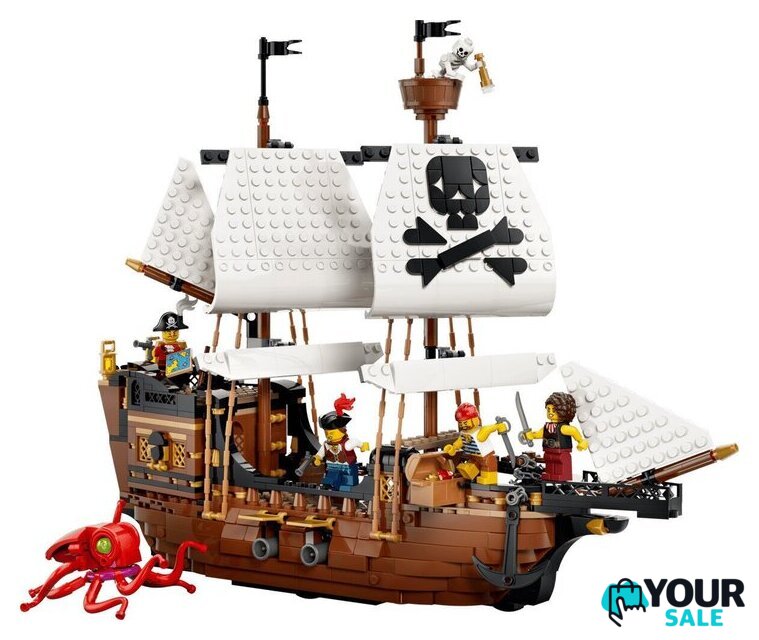 Конструктор LEGO Creator 3 в 1 31387 Легендарный пиратский корабль - Изображение №2 — Интернет-магазин Your Sale