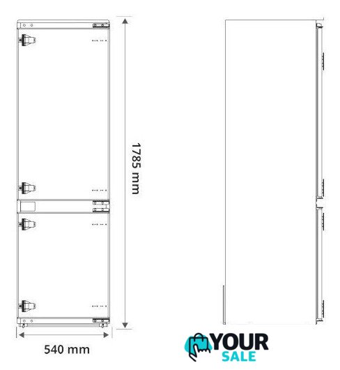 Холодильник Berg CZZ178LWM02 - Изображение №4 — Интернет-магазин Your Sale
