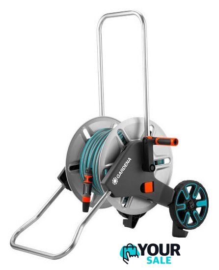 Тележка со шлангом Gardena Тележка AquaRoll M со шлангом (1/2