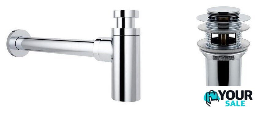 Сифон Wellsee Drainage System 182104001 (сифон, донный клапан, хром) - Изображение №1 — Интернет-магазин Your Sale