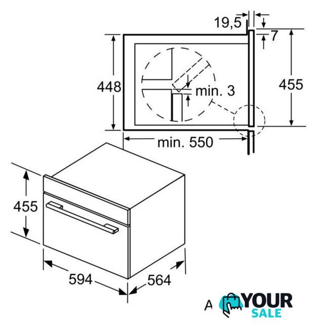 Электрический духовой шкаф Siemens CP565AGS0 - Изображение №9 — Интернет-магазин Your Sale
