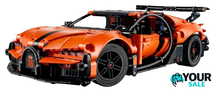 Конструктор LEGO Technic 42222 Bugatti Chiron Pur Sport Hypercar - Изображение №2 — Интернет-магазин Your Sale