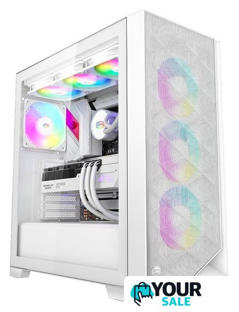 Корпус PCCooler C3D510 ARGB (белый) - Изображение №1 — Интернет-магазин Your Sale