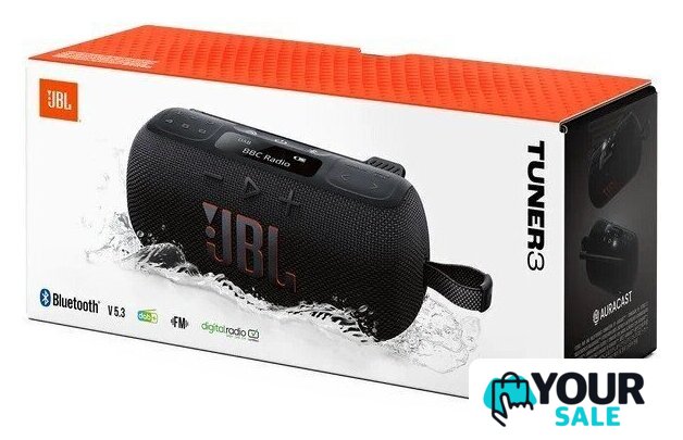 Радиоприемник JBL Tuner 3 (черный) - Изображение №7 — Интернет-магазин Your Sale