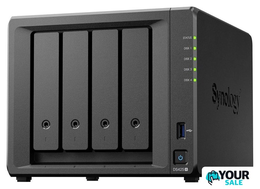Сетевой накопитель Synology DiskStation DS425+ - Изображение №1 — Интернет-магазин Your Sale