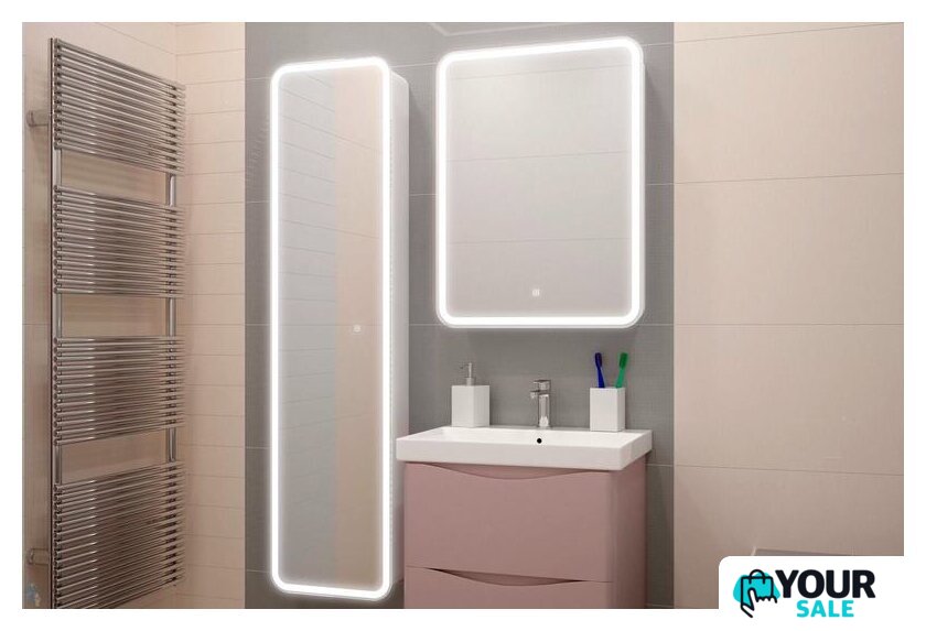  Континент Шкаф с зеркалом Elliott Led 60x80 (правый) - Изображение №4 — Интернет-магазин Your Sale