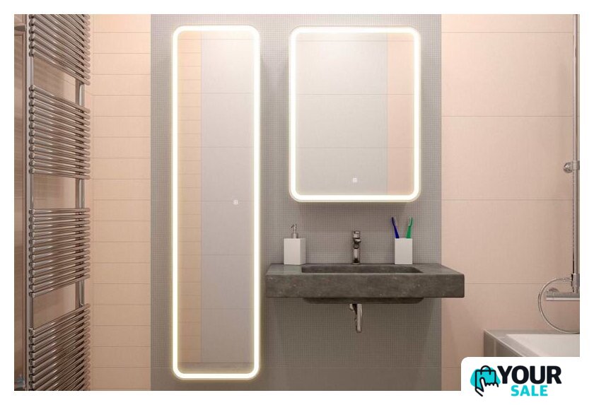  Континент Шкаф с зеркалом Elliott Led 60x80 (правый) - Изображение №5 — Интернет-магазин Your Sale