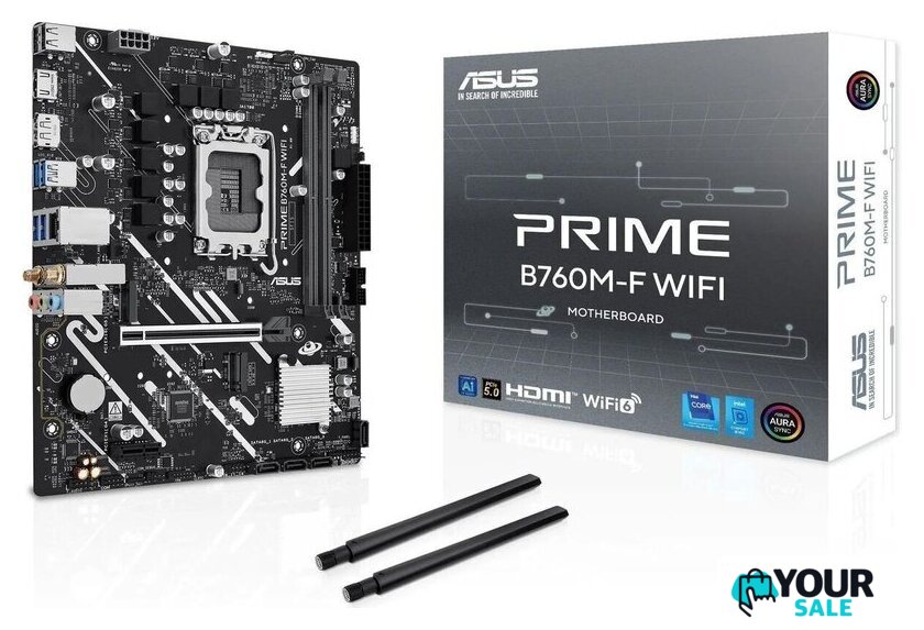 Материнская плата ASUS Prime B760M-F WiFi - Изображение №9 — Интернет-магазин Your Sale