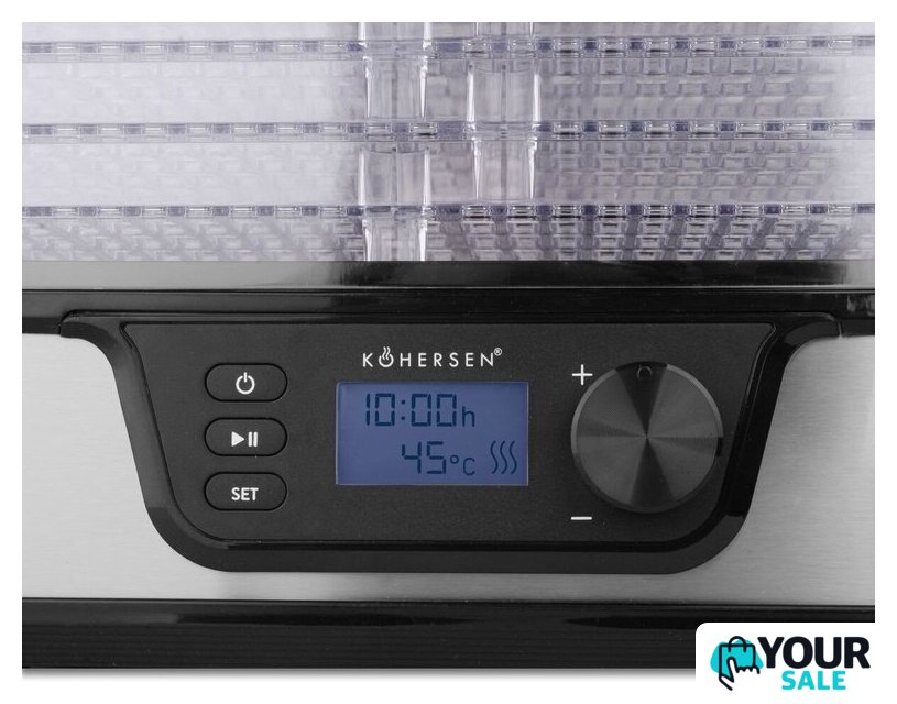 Сушилка для овощей и фруктов Kohersen Stainless Steel Expert 72779 - Изображение №9 — Интернет-магазин Your Sale