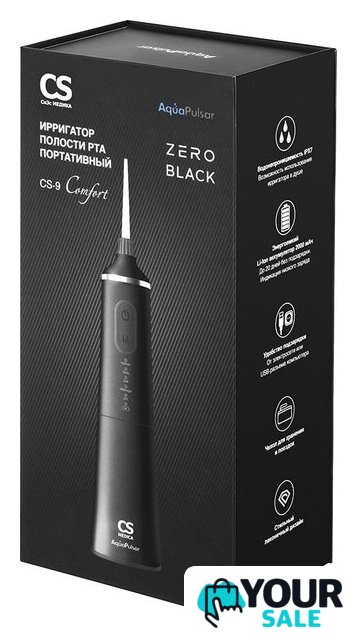 Ирригатор  CS Medica AquaPulsar CS-9 Comfort Zero (черный) - Изображение №12 — Интернет-магазин Your Sale