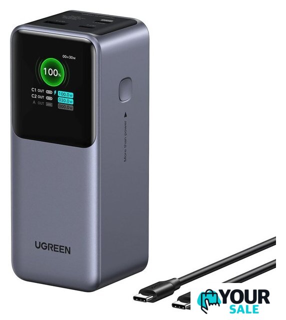 Внешний аккумулятор Ugreen PB721 20000mAh (серый) - Изображение №1 — Интернет-магазин Your Sale