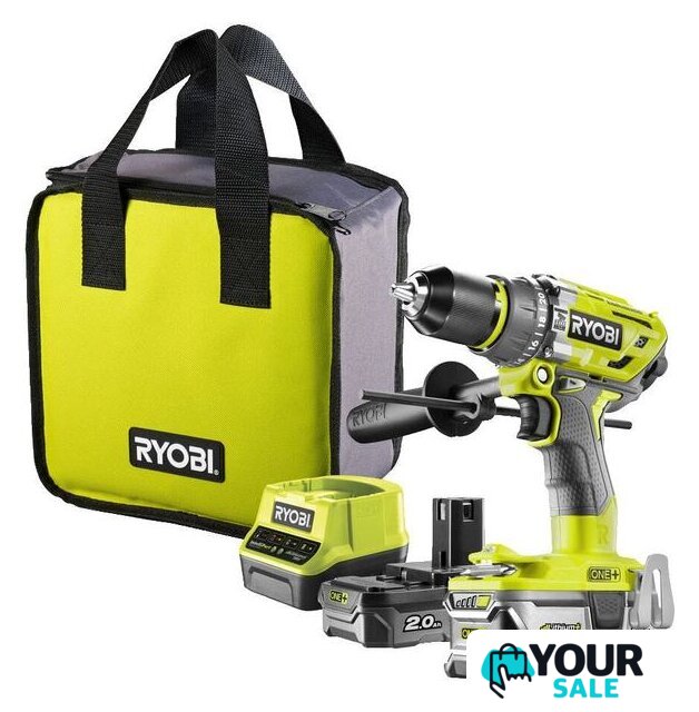 Ударная дрель-шуруповерт Ryobi R18PD7-252S 5133004391 (с 2-мя АКБ, сумка) - Изображение №2 — Интернет-магазин Your Sale