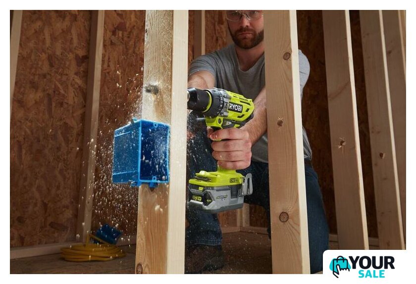 Ударная дрель-шуруповерт Ryobi R18PD7-252S 5133004391 (с 2-мя АКБ, сумка) - Изображение №3 — Интернет-магазин Your Sale