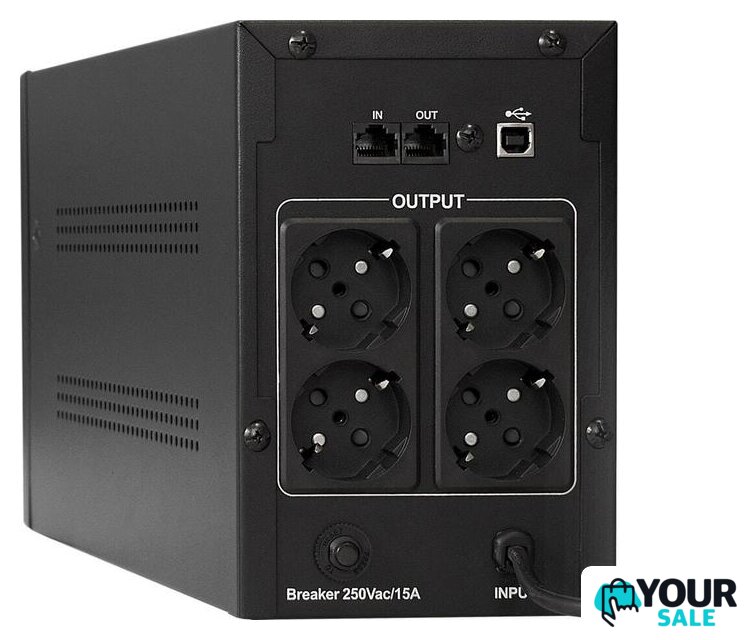 Источник бесперебойного питания ExeGate SpecialPro UNB-2200.LED.AVR.4SH.RJ.USB EP285527RUS - Изображение №2 — Интернет-магазин Your Sale