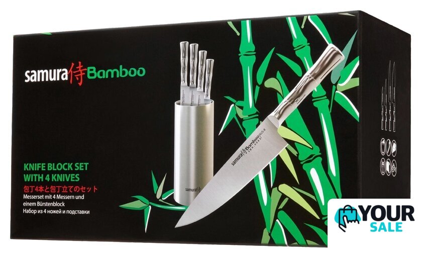 Набор ножей Samura Bamboo SBA-05 - Изображение №8 — Интернет-магазин Your Sale