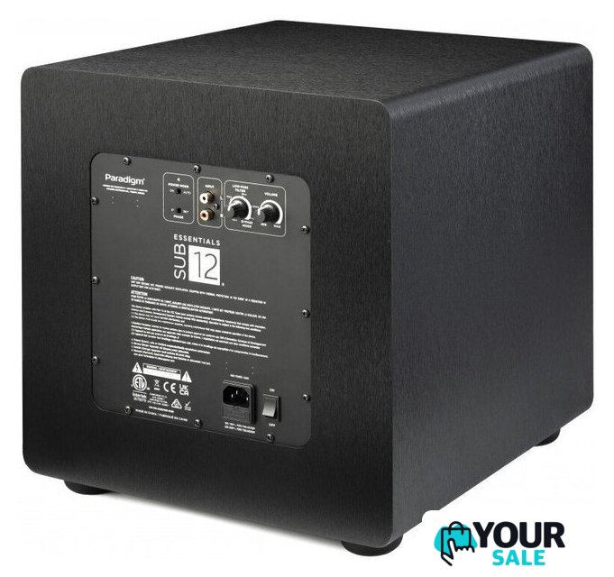 Проводной сабвуфер Paradigm Essentials Sub 12 - Изображение №3 — Интернет-магазин Your Sale