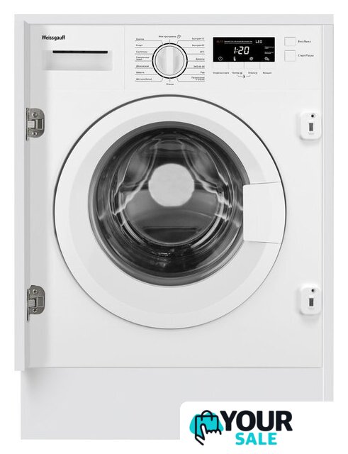 Стиральная машина Weissgauff WMI 6147 Inverter Steam - Изображение №9 — Интернет-магазин Your Sale
