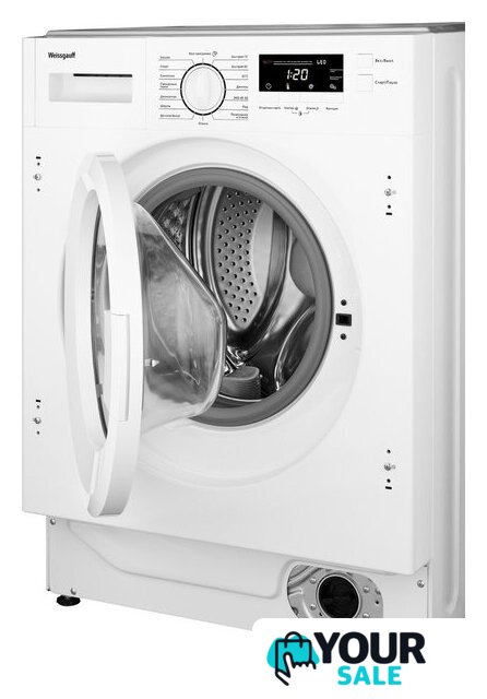Стиральная машина Weissgauff WMI 6147 Inverter Steam - Изображение №14 — Интернет-магазин Your Sale