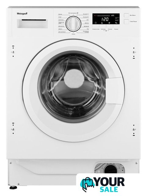 Стиральная машина Weissgauff WMI 6147 Inverter Steam - Изображение №11 — Интернет-магазин Your Sale