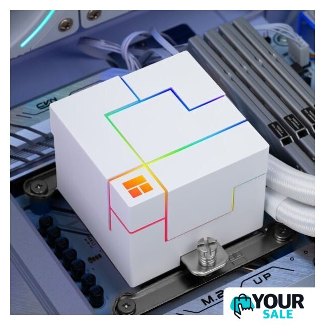 Система жидкостного охлаждения для процессора Thermalright Core Matrix 360 ARGB V2 (белый) - Изображение №6 — Интернет-магазин Your Sale